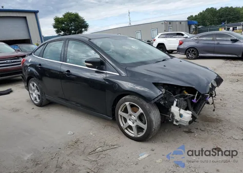 2013 Ford Focus Titanium from USA, damaged, VIN 1FADP3J21DL186365